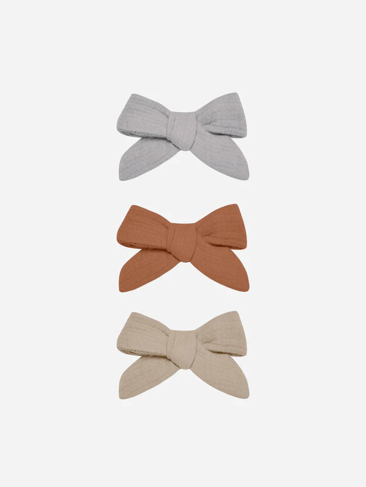 Bow/Clip Set of 3