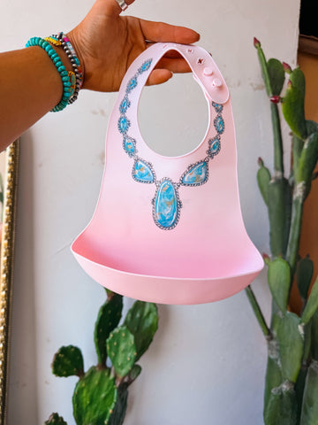 Turquoise Baby Bibs