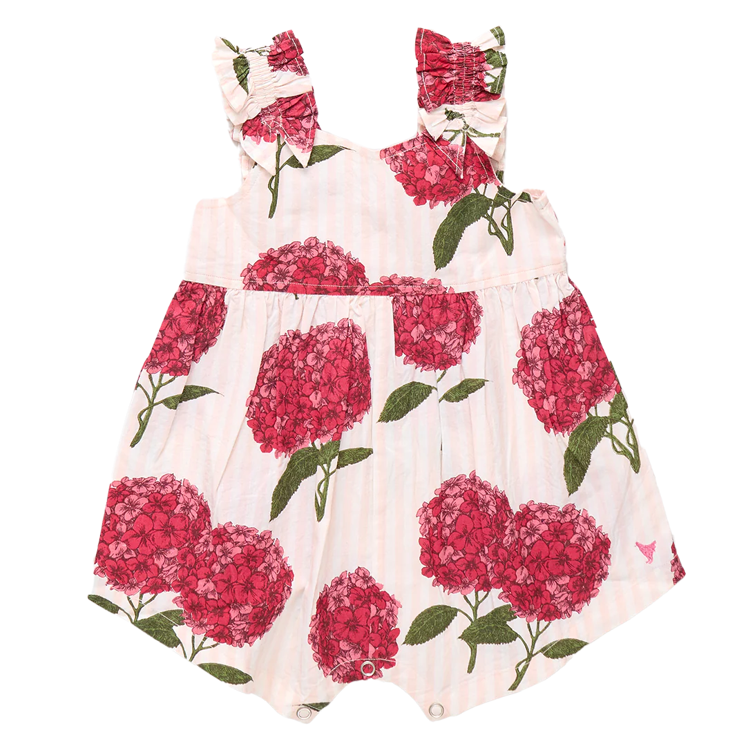 Pink Stripe Hydrangeas Via Jumper