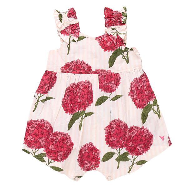 Pink Stripe Hydrangeas Via Jumper