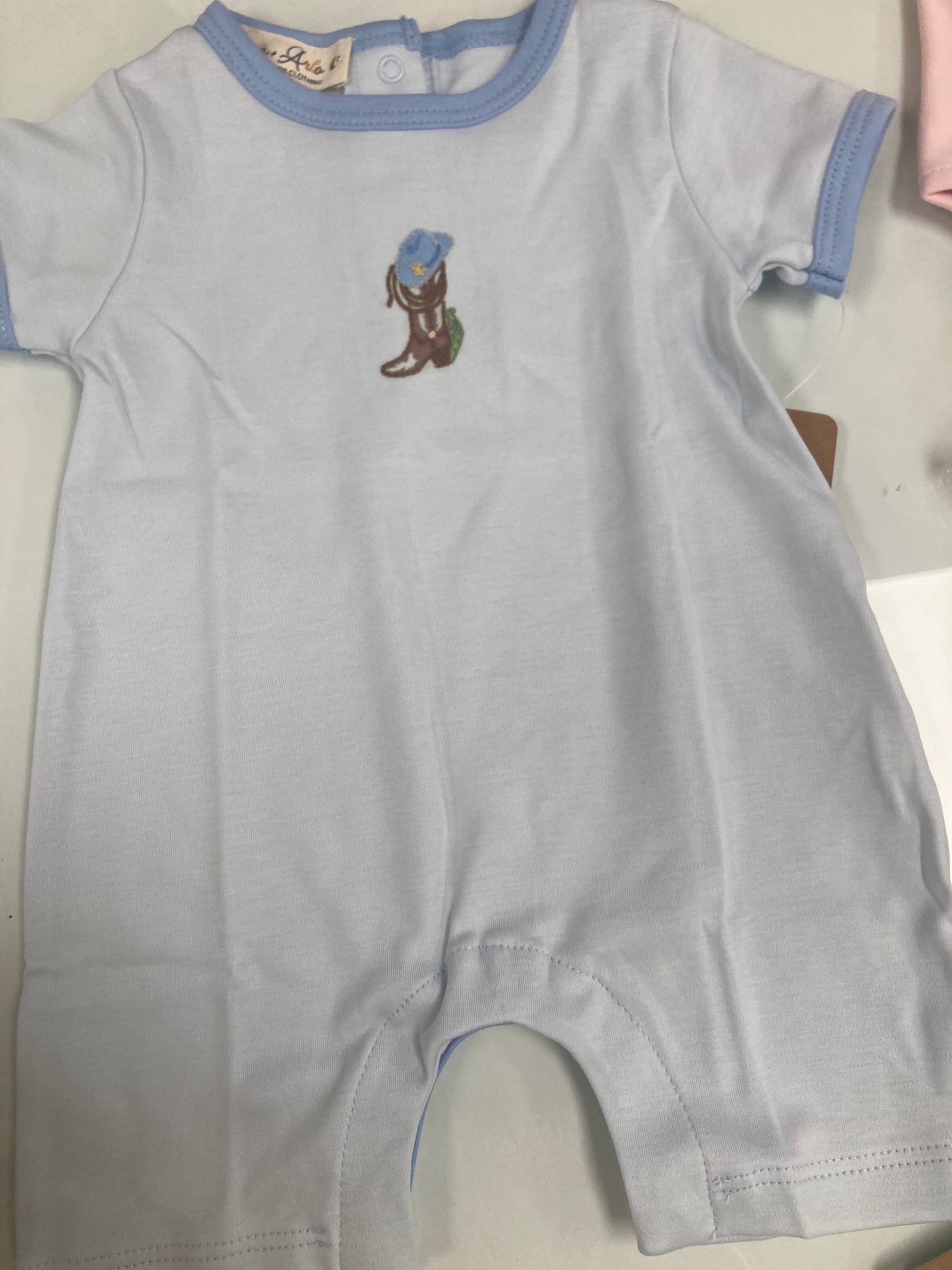 Boot and Blooms Short Playsuit