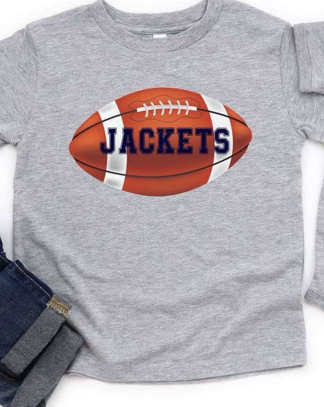 JACKETS Football Tee