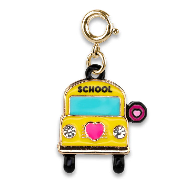 Charm It Gold School Bus Charm
