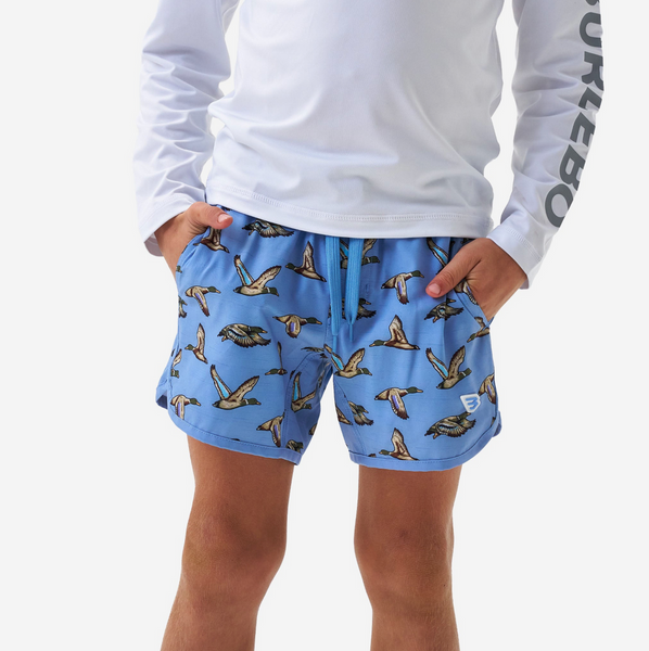 Swim Trunk - Jumbo Mallards - Blue