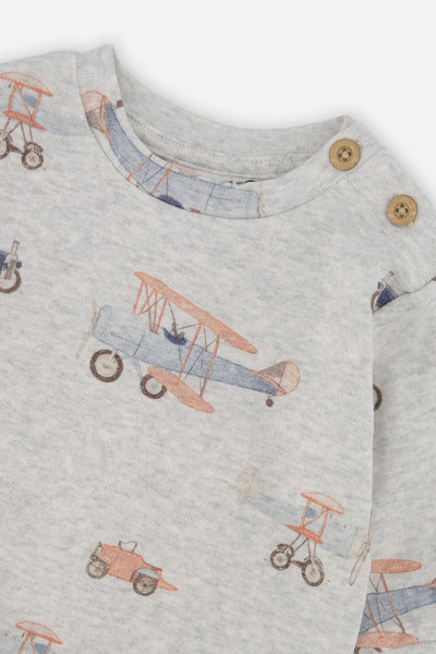 Vintage Transportation Pant Set