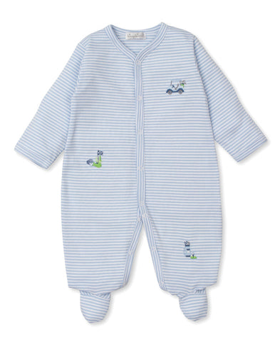 Kissy Golf Club Blue Stripe Footie