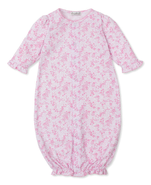 Old English Roses Pink Convertible Gown