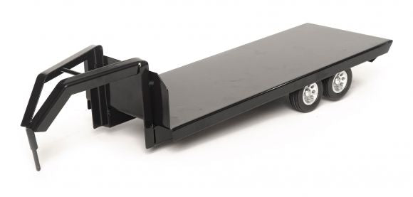 LB Gooseneck Flatbed Trailer Black