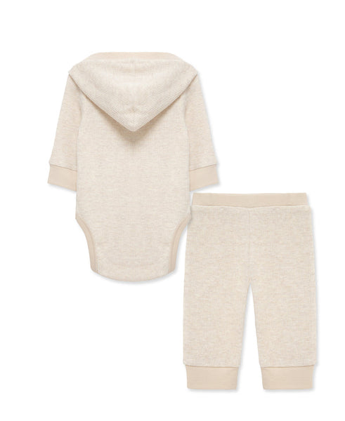 Oatmeal Heather Pant Set