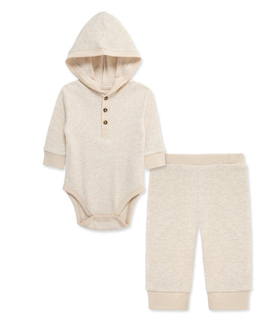 Oatmeal Heather Pant Set