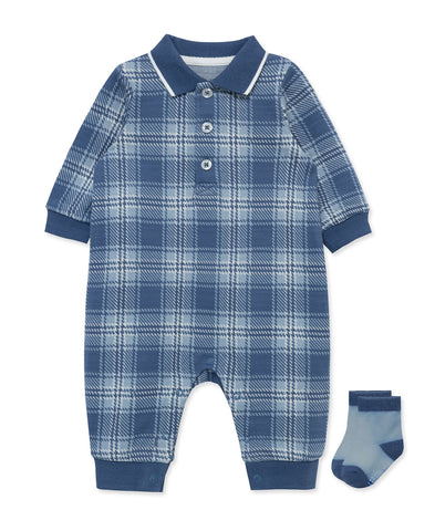 Plaid Coverall