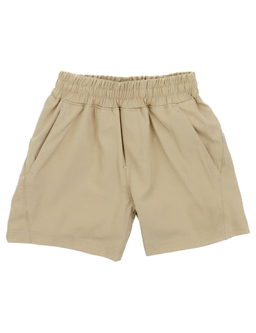 Boys Court Short-Khaki
