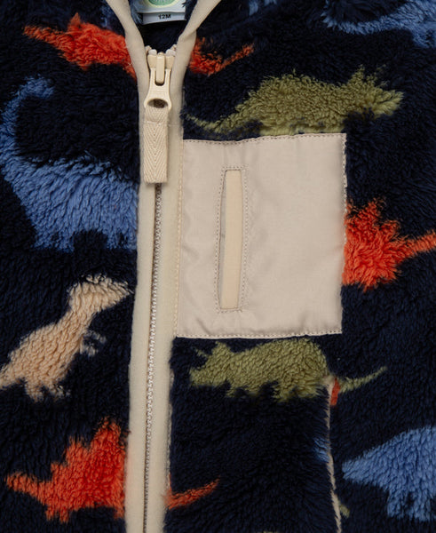 Dino 3-Piece Sherpa Set