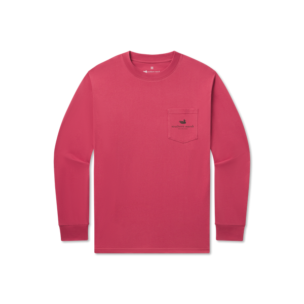 Pointer Uplander Tee - Long Sleeve Tee-Rhubarb