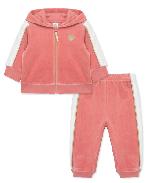 Pink Hoodie Set