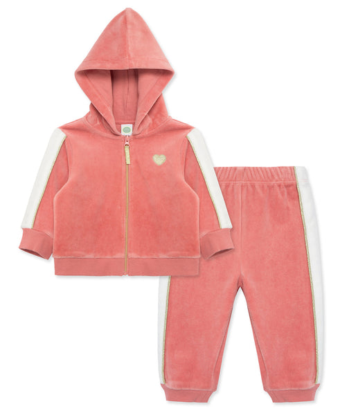 Pink Hoodie Set