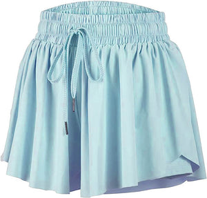 Light Blue Swing/Butterfly Shorts