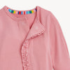 Tickled Pink Ruffled Footie