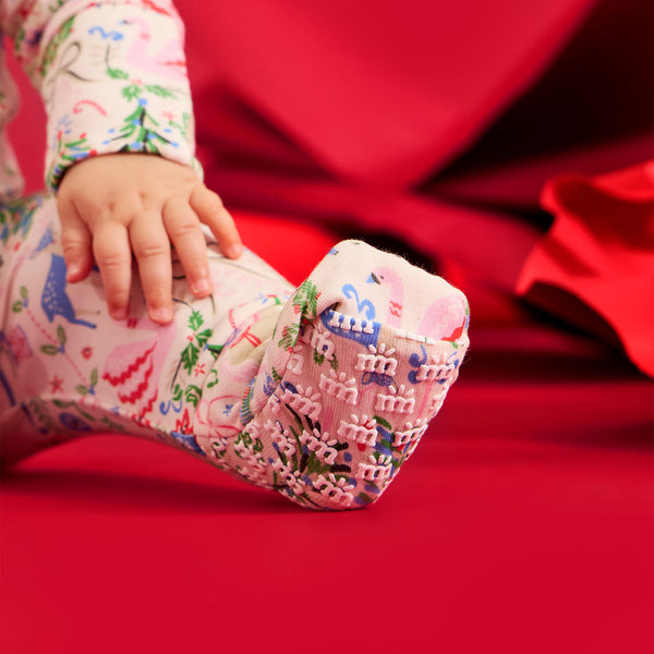 Magnetic Footie - Sugar Plum Dreams