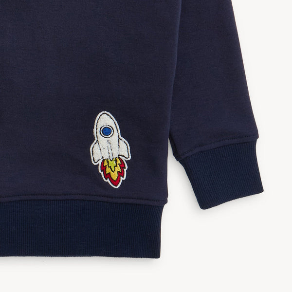 Magnetic Sweatsuit-Brushed Blue