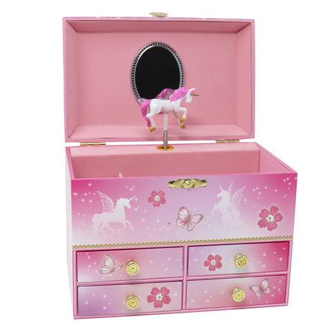 Unicorn Dreamer Musical Jewellry Box