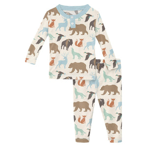 National Wildlife Federation Henley Pajama Set