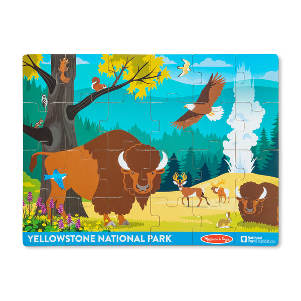 Yellowstone National Park Wooden Jigsaw Puzzle