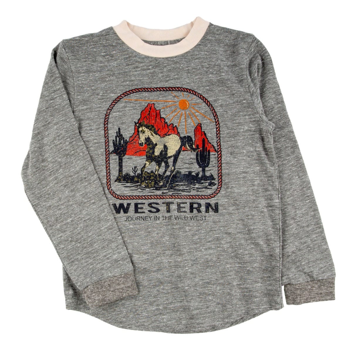 Harvey Long Sleeve Wild Horses