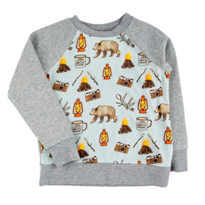 Iggy Printed Pullover Big Bear