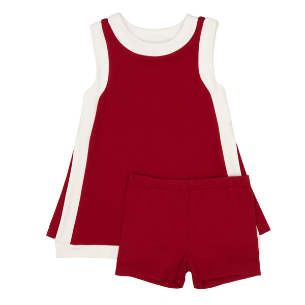 Red Skylar Dress & Shorts