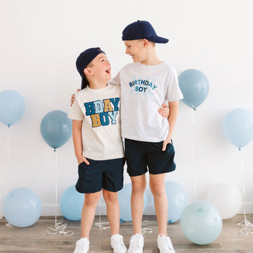 Birthday Boy Checkered Tee