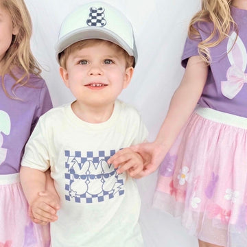 Peeps Squad Easter Short Sleeve T-Shirt - Natural