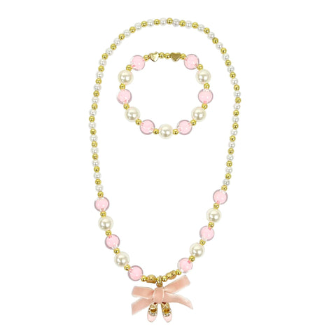 PP Ballerina Necklace & Bracelet Set