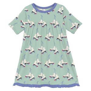 Pistachio Roller Skates Swing Dress