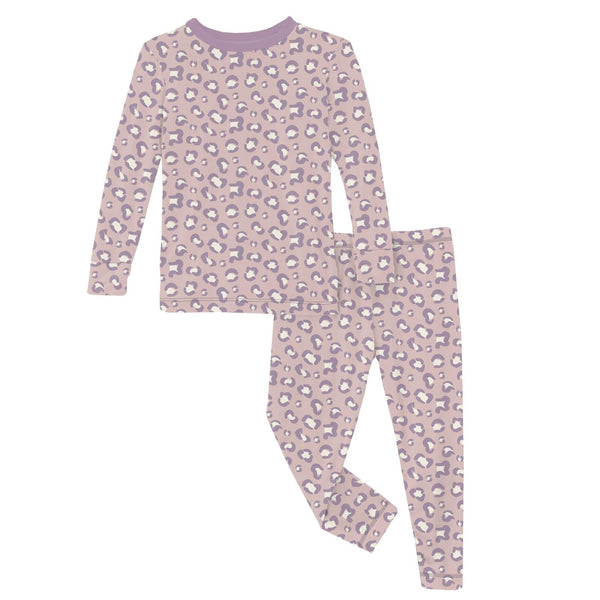 Baby Rose Cheetah Print PJ's