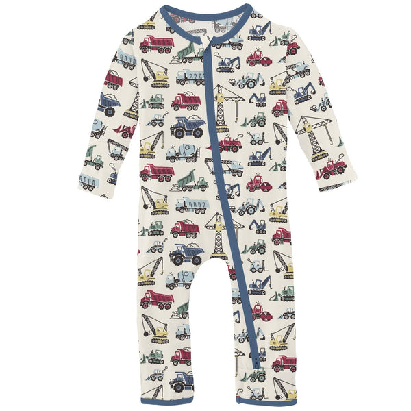 Construction Trucks Convertible Coverall