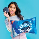 Iscream  Oreo Cookies Packaging Fleece Plush