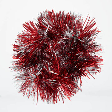 Red Tinsel Scrunchie