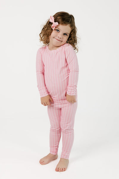 Orchard Pink Stripe Two Piece Set