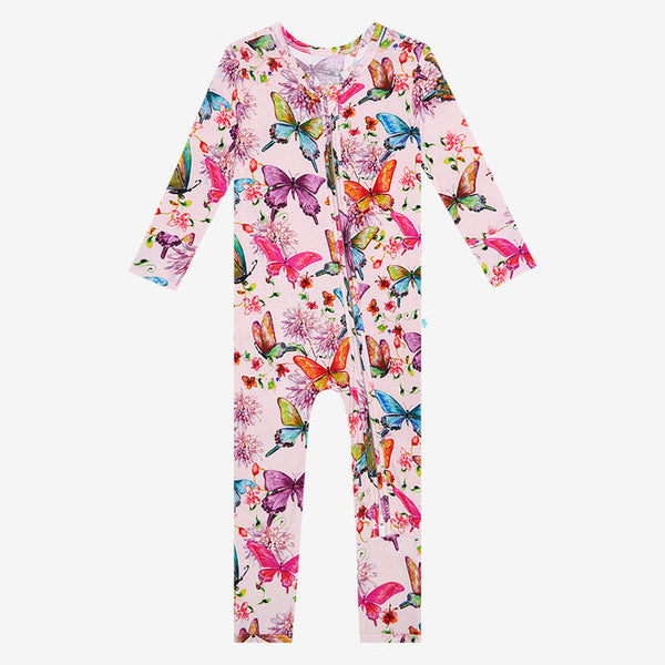 Watercolor Butterfly Convertible One Piece