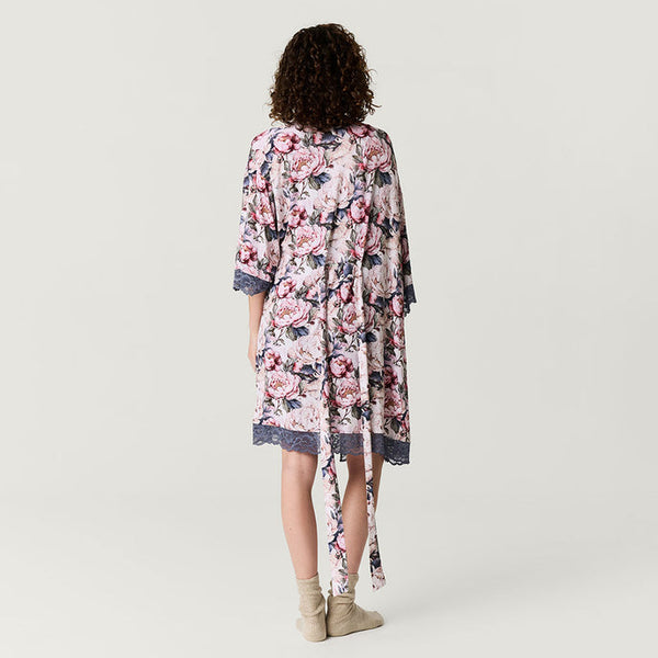 Women's Lace Robe - Aster