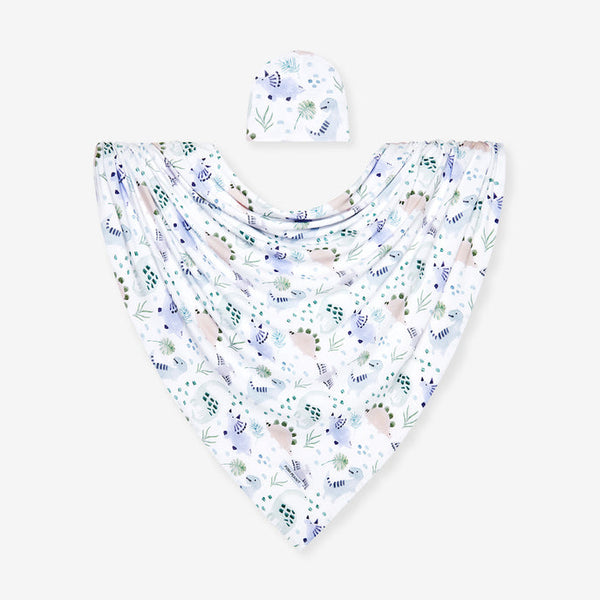 Milo Swaddle Beanie Set