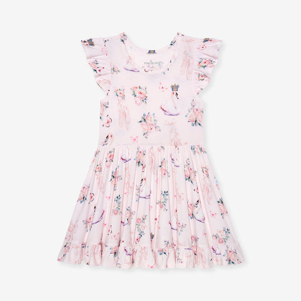 Pirouette Ruffled Twirl Dress