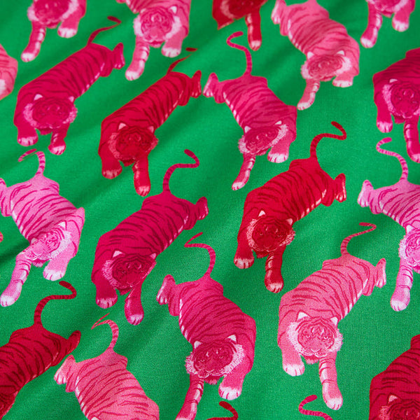 Le Tigre Green Varsity Short Romper