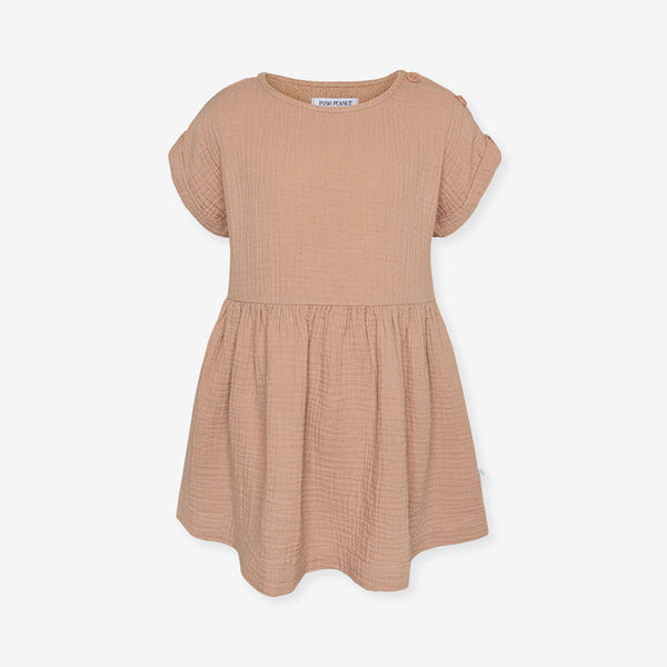 Macchiato Cotton Crinkle Dress