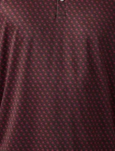 PERFORMANCE POLO - VINTAGE HELMETS - BLACK AND RED