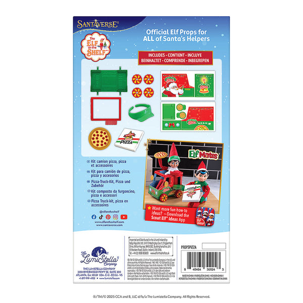Elf on the Shelf Polar Props™ Polar Pizza Truck
