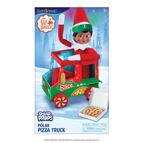 Elf on the Shelf Polar Props™ Polar Pizza Truck