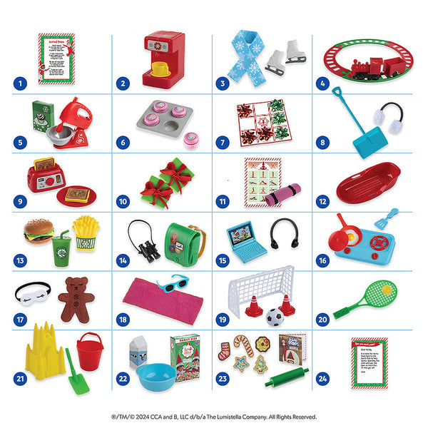 Elf On The Shelf Polar Props™ 24-Day Ultimate Elf Ideas Kit