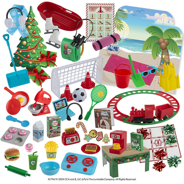 Elf On The Shelf Polar Props™ 24-Day Ultimate Elf Ideas Kit